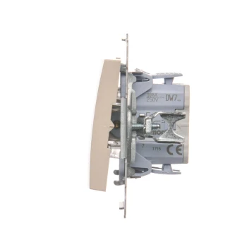 Łącznik krzyżowy, Kremowy - DW7.01/41 - Kontakt Simon 54 Premium