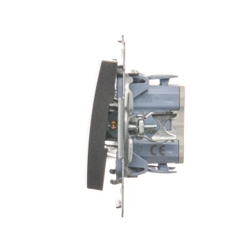 Łącznik świecznikowy, Antracyt - DW5.01/48 - Kontakt Simon 54 Premium