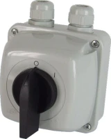 Łącznik krzywkowy 16A, 0-I w obudowie, Łuk 16-13, 921613 - Elektromet