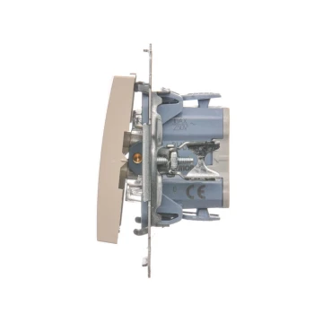 Łącznik schodowy, Kremowy - DW6.01/41 - Kontakt Simon 54 Premium