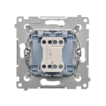 Łącznik pojedynczy LED, Biały - DW1L.01/11 - Kontakt Simon 54 Premium