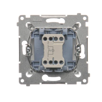 Przycisk Dzwonek LED, Biały - DD1L.01/11 - Kontakt Simon 54 Premium