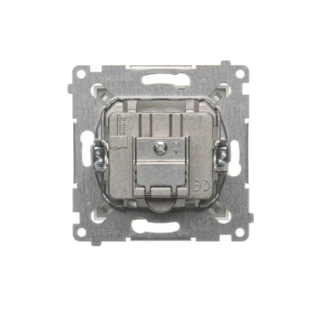 Gniazdo antenowe R-TV końcowe, Złoty - DAK.01/44 - Kontakt Simon 54 Premium