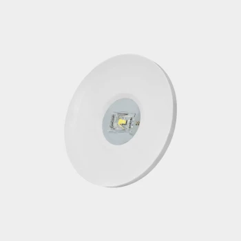 Opt. Otwarta Oprawa Awaryjna Centrali Baterii IP65 6W 615LM, AXPO/6W/G/CB/WH - AWEX