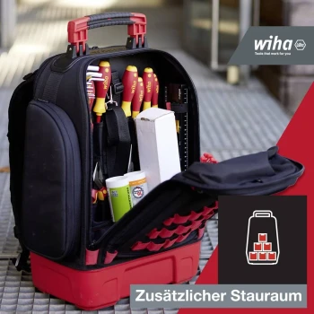 Plecak narzędziowy z wyposażeniem, 45528 - Wiha