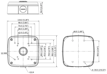 Uchwyt dedykowany, PFA121-V2 - DAHUA