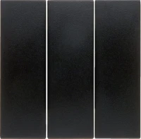 Klawisze do lącznika 3-klawiszowego, antracyt, Q.x, 16656086 - Hager Berker