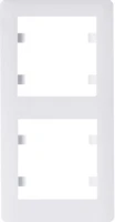 Ramka 2-krotna pionowa, bialy, lumina soul, WL5120 - Hager