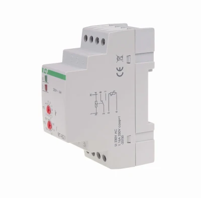 Regulator temperatury - zakres temperatur -4÷5°C montaz na szynie DIN 230V AC RT-821 - F&amp;F 1