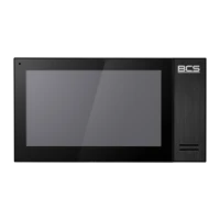 Monitor wewnętrzny IP, BCS-MON7400B-S - BCS