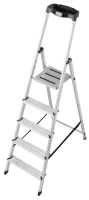 Drabina jednostronna aluminiowa 5 ST SAFETY, 126337 - KRAUSE
