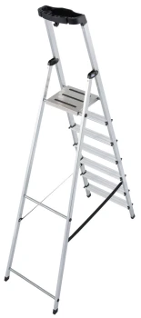 Drabina wolnostojąca z wejściem z jednej strony SAFETY 7,126351 - KRAUSER