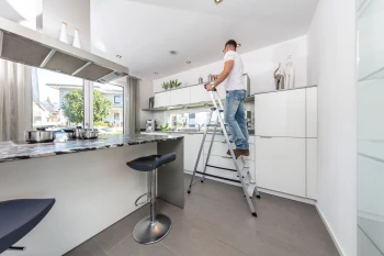 Drabina wolnostojąca z wejściem z jednej strony SAFETY 8, 126368 - KRAUSE