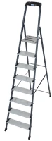 Drabina jednostronna aluminiowa 8 ST SECURO ANODOWANA, 126467 - KRAUSE