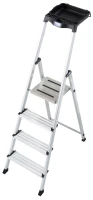 Drabina jednostronna aluminiowa 4 ST SECURY MULTIGRIP, 126528 - KRAUSE