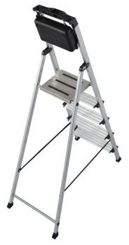 Drabina jednostronna aluminiowa 5 ST SECURY MULTIGRIP, 126535 - KRAUSE