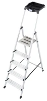 Drabina jednostronna aluminiowa 5 ST SECURY MULTIGRIP, 126535 - KRAUSE