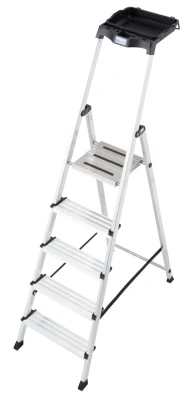 Drabina jednostronna aluminiowa 5 ST SECURY MULTIGRIP, 126535 - KRAUSE