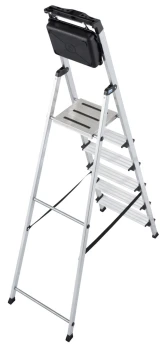 Drabina jednostronna aluminiowa 6 ST SECURY MULTIGRIP, 126542 - KRAUSE