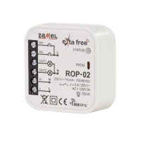 Radiowy odbiornik dopuszkowy 2- kanalowy ROP-02 - Zamel