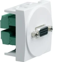 Gniazdo SUB-D VGA 2M BIAŁY, WS276    