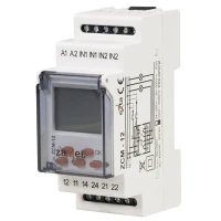 Programator czasowy tygodniowy dwukanalowy ZCM-12 - Zamel