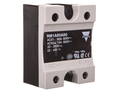 Przekaźnik półprzewodowy 50A 1F 48V DC, RM1A60A50 - CARLO GAVAZZI