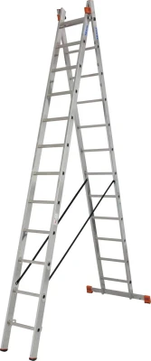 Drabina rozstawno-przystawna RP DUBILO 2X12, 129505 - KRAUSE