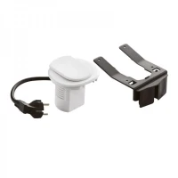 Przepust biurkowy 1x230V biały 054050, - Legrand
