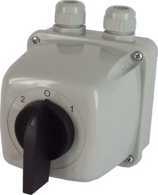 Łącznik krzywkowy 40A w obudowie, Łuk 40-73, 924073 - Elektromet
