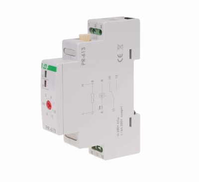 Przekaźnik priorytetowy, montaż na szynie DIN, 230V PR-613 - F&amp;F 1