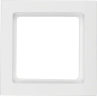 Ramka 1-krotna, bialy, Q.3, 10116099 - Hager Berker