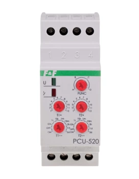 Przekaźnik czasowy 2-funkcyjny 230V PCU-520 - F&amp;F 2