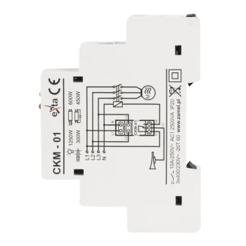 Czujnik kolejności faz CKM-01 - Zamel 3