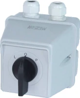 Łącznik krzywkowy 63A, L-0-P w obudowie, ŁK 63-43, 926343 - Elektromet