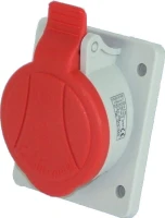 Gniazdo siłowe tablicowe 16A/400V, 5P, GTS-16/5, 921820 - Elektromet