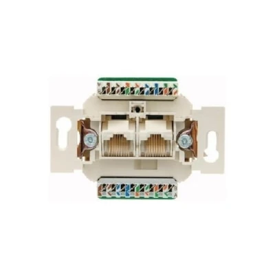 Mechanizm gniazda komputerowego UAE 2-kr, kat. 5e, one.platform, 534576 - Hager Berker