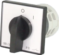 Łącznik krzywkowy 25A, 0-I z plytką przednią, Łuk E25-12, 952501 - Elektromet