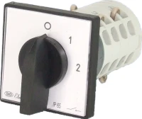 Łącznik krzywkowy 16A, 0-1-2 z plytką przednią, Łuk 16-32, 921611 - Elektromet