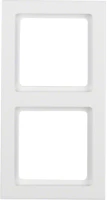 Ramka 2-krotna, bialy, Q.3, 10126099 - Hager Berker