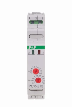 Przekaźnik czasowy rewersyjny 230V PCR-513 - F&amp;F 2
