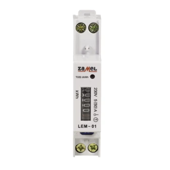 Licznik energii elektrycznej analogowy – jednofazowy LEM-01 - Zamel 2