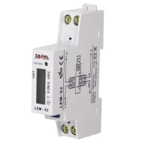 Licznik energii elektrycznej cyfrowy – jednofazowy LEM-02 - Zamel