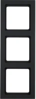 Ramka 3-krotna, antracyt, Q.3, 10136096 - Hager Berker