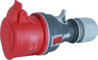 Gniazdo silowe przenośne 32A/400V, 4P, GPP-32/4, 921876 - Elektromet