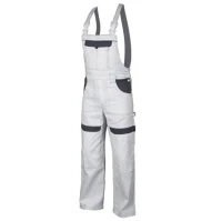 Spodnie robocze ogrodniczki biale r. L-52 PREMIUM, S-42153 - STALCO