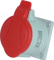 Gniazdo siłowe tablicowe 32A/400V, 5P, GTP-32/5, 921835 - Elektromet