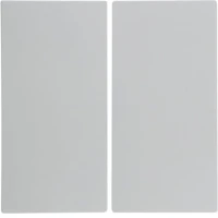 Klawisze do lącznika 2-klawiszowego, bialy, B.Kwadrat 5316238999 - Hager Berker