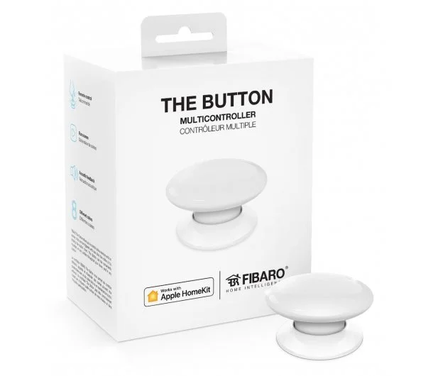 The button ZW5 868.4MHZ Biały, FGPB-101-1 - FIBARO