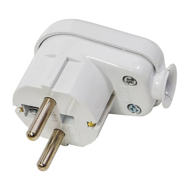Wtyczka kątowa schuko WT-16U, W-10105 - PLASTROL